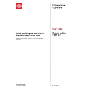 ISO 21370:2026