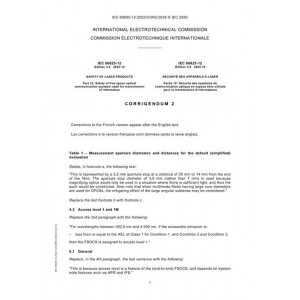 IEC 60825-12 Ed. 3.0 b Cor.2:2026