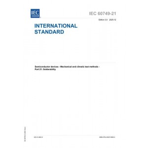 IEC 60749-21 Ed. 3.0 en:2025