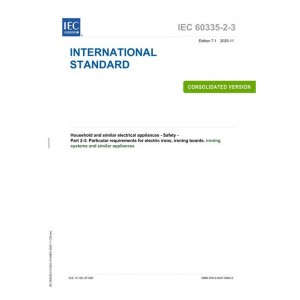 IEC 60335-2-3 Ed. 7.1 en:2025
