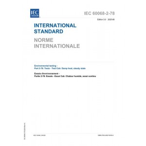 IEC 60068-2-78 Ed. 3.0 b:2025