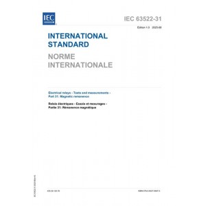 IEC 63522-31 Ed. 1.0 b:2025
