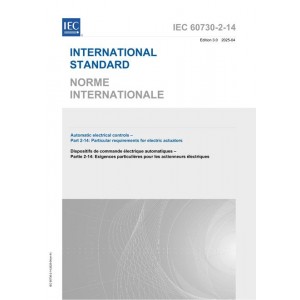 IEC 60730-2-14 Ed. 3.0 b:2025