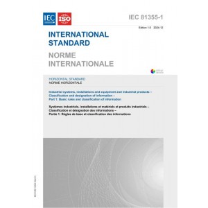 IEC 81355-1 Ed. 1.0 b:2024