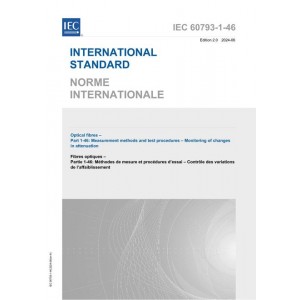 IEC 60793-1-46 Ed. 2.0 B:2024