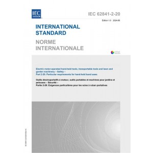 IEC 62841-2-20 Ed. 1.0 B:2024