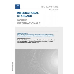 IEC 60794-1-213 Ed. 1.0 B:2024