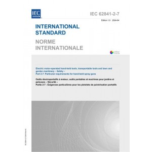 IEC 62841-2-7 Ed. 1.0 b:2024