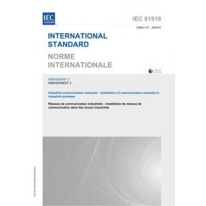 IEC 61918 Amd.2 Ed. 4.0 b:2024