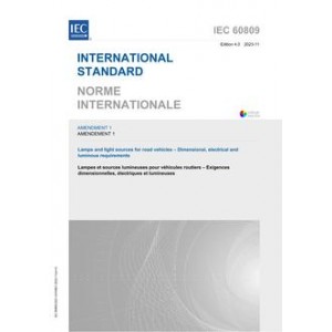 IEC 60809 Amd.1 Ed. 4.0 b:2023