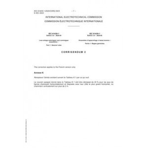 IEC 61439-1 Ed. 3.0 b Cor.2:2023