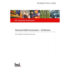 BS PD CEN/TS 17011-1:2025