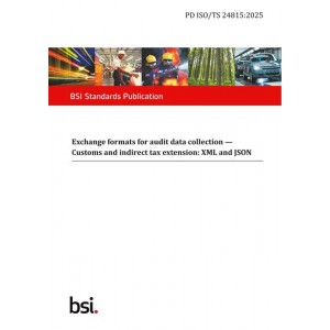 BS PD ISO/TS 24815:2025