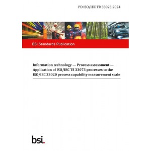BS PD ISO/IEC TR 33023:2024